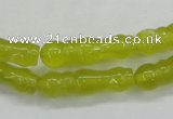CKA20 15.5 inches 8*28mm bone Korean jade gemstone beads