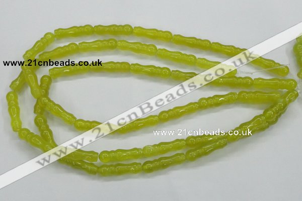 CKA20 15.5 inches 8*28mm bone Korean jade gemstone beads