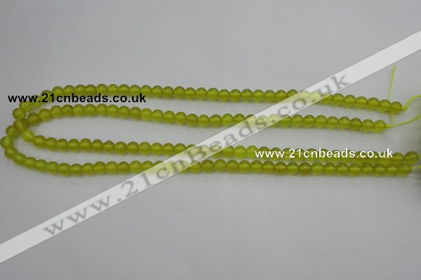 CKA202 15.5 inches 6mm round Korean jade gemstone beads