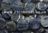 CKC02 16 inches 25mm flat round natural kyanite beads wholesale