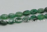 CKC109 16 inches 6*8mm oval natural green kyanite beads wholesale