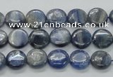 CKC202 15.5 inches 10mm flat round natural kyanite beads wholesale