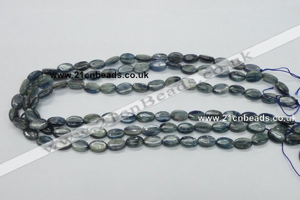 CKC205 15.5 inches 8*12mm oval natural kyanite beads wholesale