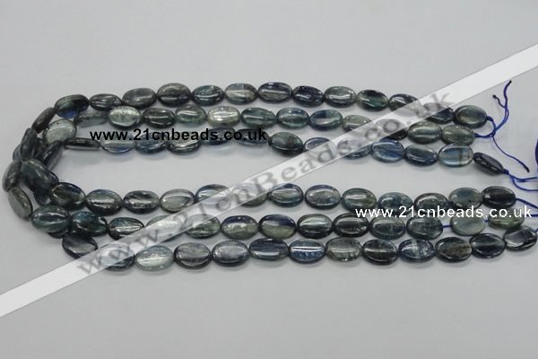 CKC206 15.5 inches 10*14mm oval natural kyanite beads wholesale