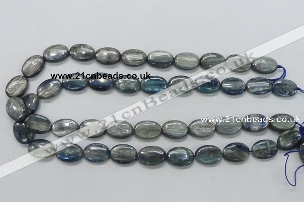 CKC207 15.5 inches 13*18mm oval natural kyanite beads wholesale