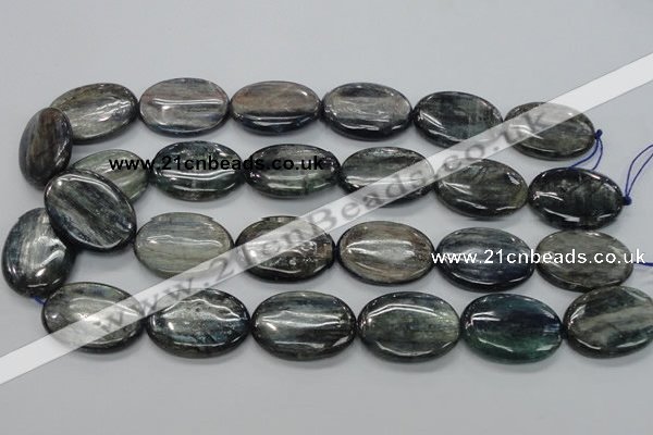 CKC210 15.5 inches 22*30mm oval natural kyanite beads wholesale