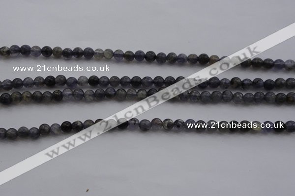 CKC225 15.5 inches 4mm round natural kyanite beads wholesale