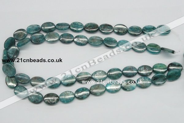 CKC24 16 inches 12*16mm oval natural kyanite beads wholesale