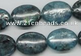 CKC25 16 inches 15*20mm oval natural kyanite beads wholesale