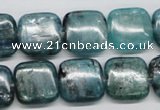 CKC27 16 inches 16*16mm square natural kyanite beads wholesale