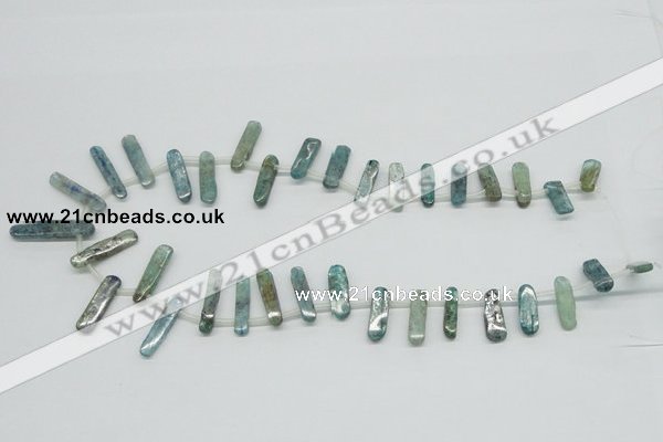 CKC31 16 inches 6*25mm wand natural kyanite beads wholesale