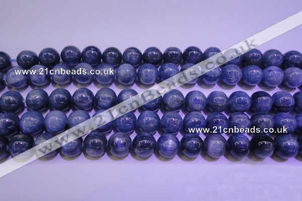 CKC406 15.5 inches 10mm round A grade natural blue kyanite beads