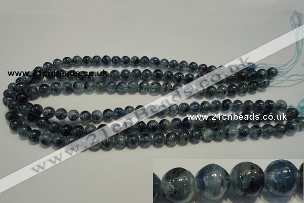 CKC462 15.5 inches 8mm round natural kyanite beads wholesale