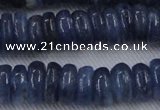 CKC504 15.5 inches 4*12mm rondelle natural Brazilian kyanite beads