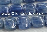 CKC522 15.5 inches 10mm square natural Brazilian kyanite beads