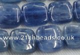 CKC524 15.5 inches 14mm square natural Brazilian kyanite beads