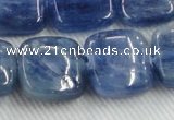 CKC526 15.5 inches 18mm square natural Brazilian kyanite beads