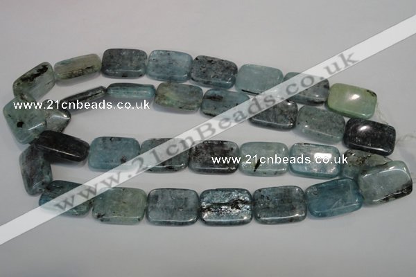 CKC53 15.5 inches 18*25mm rectangle natural kyanite beads wholesale