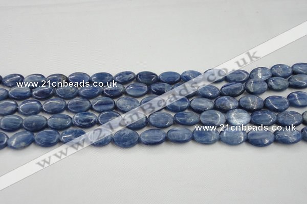 CKC530 15.5 inches 5*7mm oval natural Brazilian kyanite beads