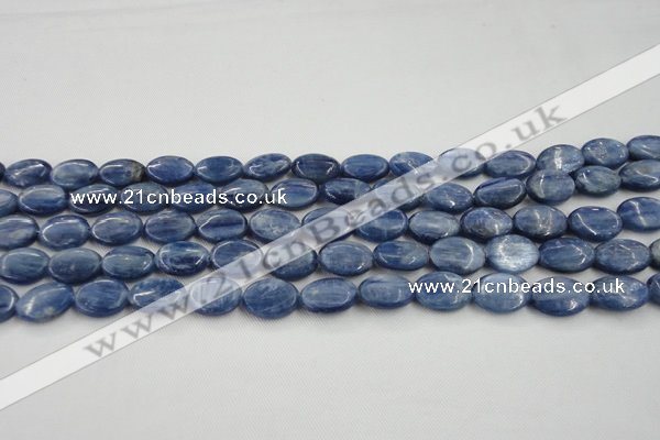 CKC531 15.5 inches 6*8mm oval natural Brazilian kyanite beads