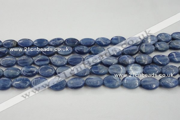 CKC533 15.5 inches 8*15mm oval natural Brazilian kyanite beads