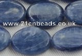 CKC537 15.5 inches 15*20mm oval natural Brazilian kyanite beads