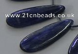 CKC541 Top drilled 10*25mm flat teardrop natural kyanite beads