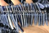 CKC548 Top drilled 10*16mm - 12*50mm sticks kyanite beads