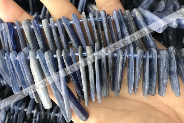 CKC548 Top drilled 10*16mm - 12*50mm sticks kyanite beads