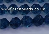 CKC712 15.5 inches 8mm faceted nuggets imitation kyanite beads