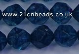 CKC715 15.5 inches 14mm faceted nuggets imitation kyanite beads