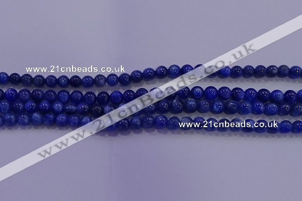 CKC721 15.5 inches 5mm round natural kyanite gemstone beads