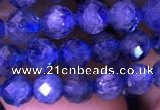 CKC732 15.5 inches 6mm faceted round kyanite gemstone beads