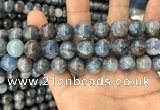 CKC754 15.5 inches 12mm round blue kyanite beads wholesale