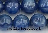 CKC795 15 inches 10mm round blue kyanite beads wholesale
