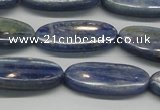 CKC93 15.5 inches 10*25mm oval natural kyanite gemstone beads