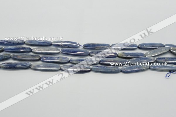 CKC94 15.5 inches 10*35mm oval natural kyanite gemstone beads