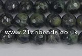 CKJ311 15.5 inches 6mm faceted round kambaba jasper beads