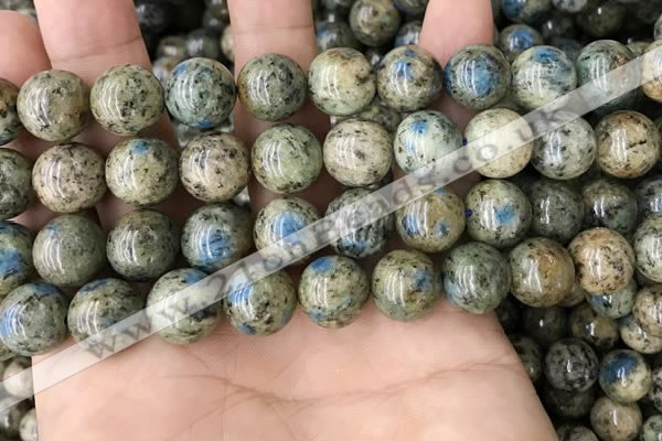 CKJ404 15.5 inches 12mm round k2 jasper beads wholesale