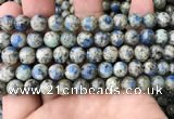 CKJ414 15.5 inches 8mm round k2 jasper beads wholesale