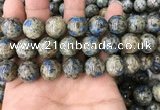 CKJ418 15.5 inches 14mm round k2 jasper beads wholesale