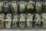 CKJ435 15.5 inches 5*8mm - 5*9mm rondelle natural k2 jasper beads