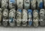 CKJ438 15.5 inches 4*10mm - 5*11mm rondelle natural k2 jasper beads