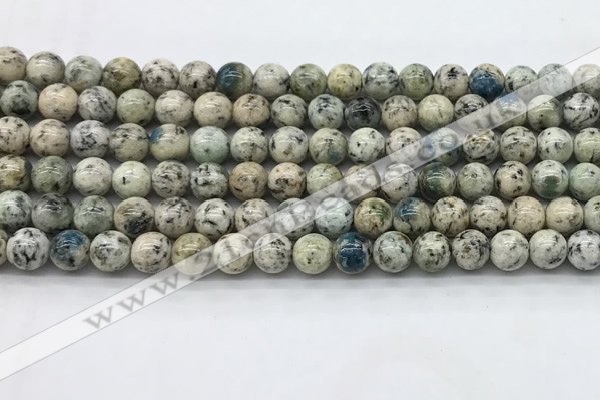 CKJ453 15.5 inches 6mm round natural k2 jasper beads wholesale