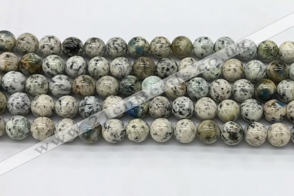 CKJ454 15.5 inches 8mm round natural k2 jasper beads wholesale