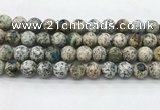 CKJ456 15.5 inches 12mm round natural k2 jasper beads wholesale