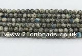 CKJ458 15.5 inches 6mm round natural k2 jasper beads wholesale