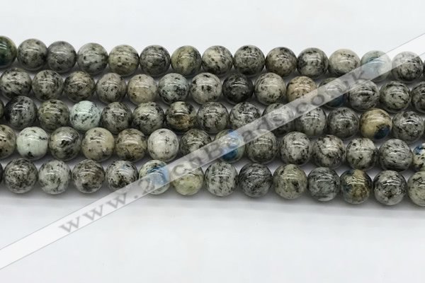 CKJ459 15.5 inches 8mm round natural k2 jasper beads wholesale