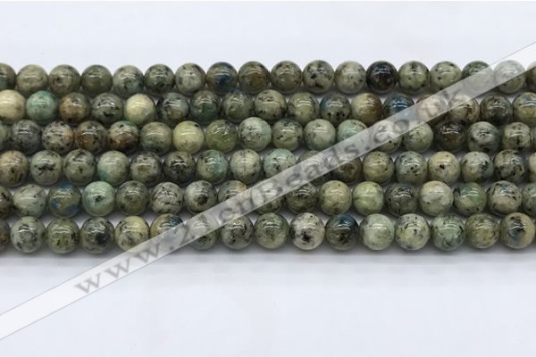 CKJ463 15.5 inches 6mm round natural k2 jasper beads wholesale