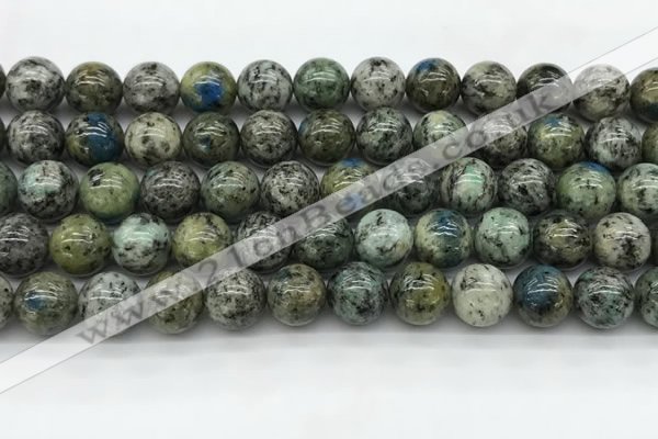 CKJ465 15.5 inches 10mm round natural k2 jasper beads wholesale